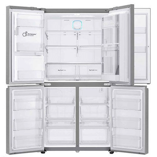 ساید ال جی InstaView Door-in-Door، استیل مشکی GR-X24FMKBL